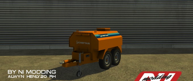 Sonstige Anbaugeräte Chieftain Fuel Bowser Landwirtschafts Simulator mod