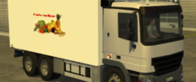 Mercedes Benz Koffer LKW Landwirtschafts Simulator mod
