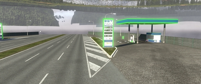 Skins ETS 1.1.3 Real Fuel Sation 2  Eurotruck Simulator mod