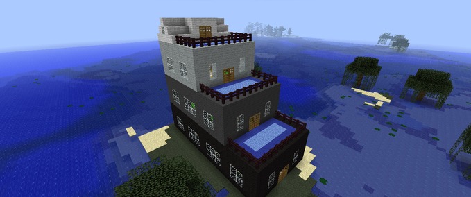 Adventure Pixelsumpf Haus Minecraft mod