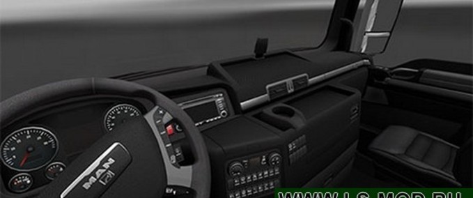 Interieurs Dark MAN interior  Eurotruck Simulator mod