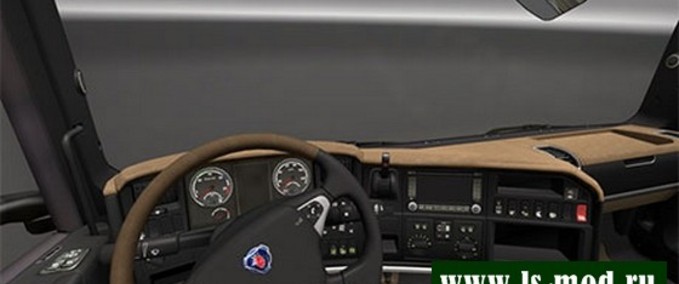 Interieurs Scania improvement of interior  Eurotruck Simulator mod