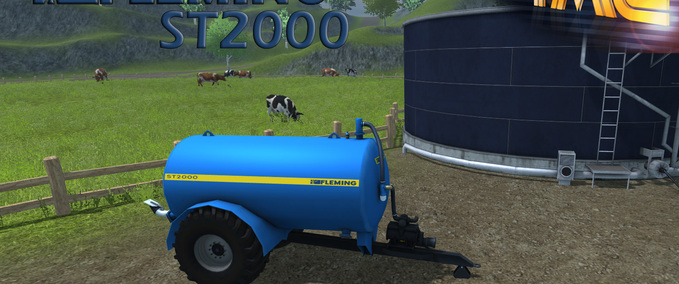 Güllefässer Fleming ST2000 Landwirtschafts Simulator mod