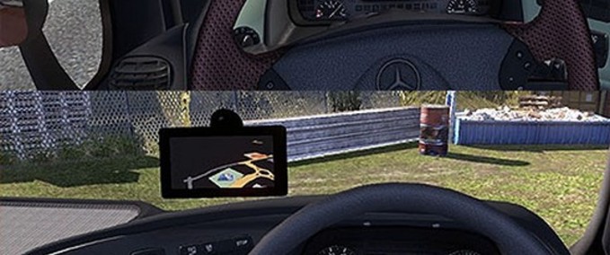 Interieurs Mercedes Benz Majestic neuen GPS Eurotruck Simulator mod