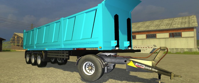 Drehschemel Agroliner 40 WQ blue neutral Landwirtschafts Simulator mod