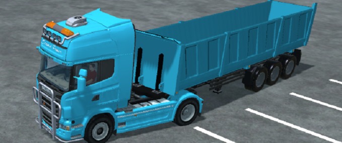 Scania scania_r560 blue Landwirtschafts Simulator mod