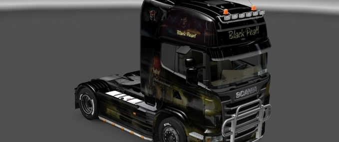 Skins Black Pearl Skin  Eurotruck Simulator mod