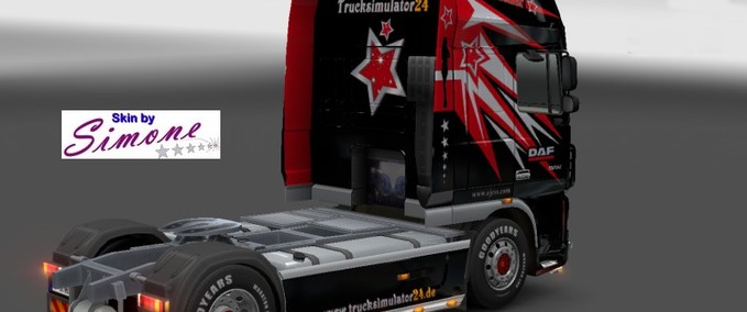 Skins Trucker-Daf Eurotruck Simulator mod