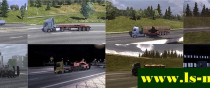 Trailer Trailer Traffic  Eurotruck Simulator mod