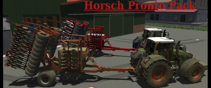 Saattechnik Horsch SW 3500S + Pronto 6AS + Maistro RC Landwirtschafts Simulator mod