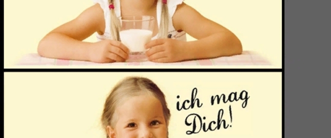 Objekte Werbe Schild zum Mappen "Ich mag dich Milch Reklame" by Manu1993Profi Landwirtschafts Simulator mod
