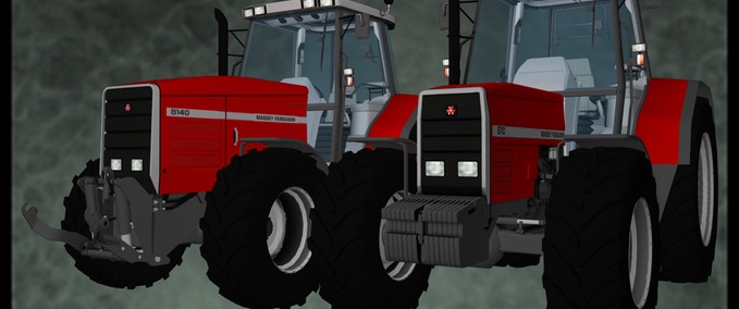 Massey Ferguson Massey Ferguson 8110 und 8140 Landwirtschafts Simulator mod