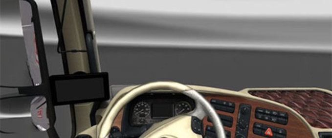 Interieurs MB Actros light interior  Eurotruck Simulator mod
