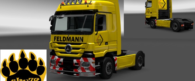 Trucks Feldmann MB Eurotruck Simulator mod