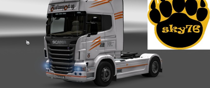 Trucks Zünd Scania   Eurotruck Simulator mod