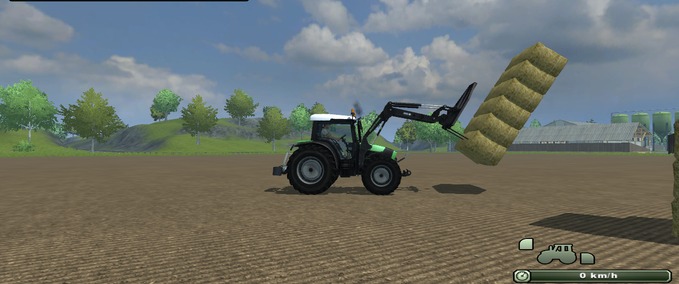 Frontlader Ballen Gabel  Landwirtschafts Simulator mod