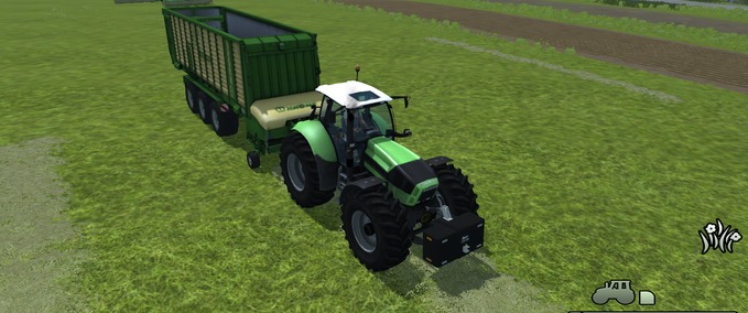 Deutz Fahr AgrotronX720 Landwirtschafts Simulator mod