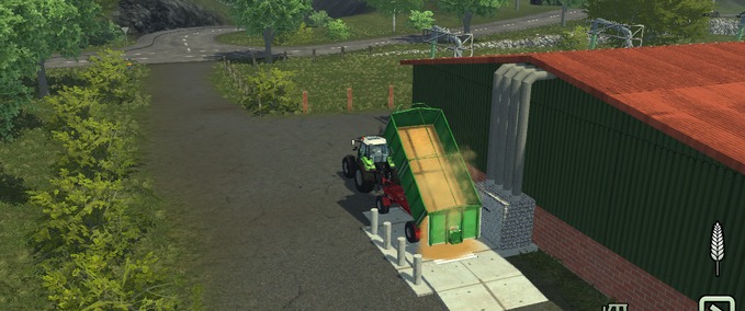 Gebäude mit Funktion Abladestelle Landwirtschafts Simulator mod