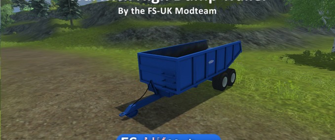 Tandem Warwick High Dump Trailer Landwirtschafts Simulator mod