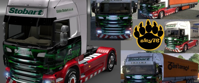 Trucks SCANIA Stobart ist angekommen Eurotruck Simulator mod