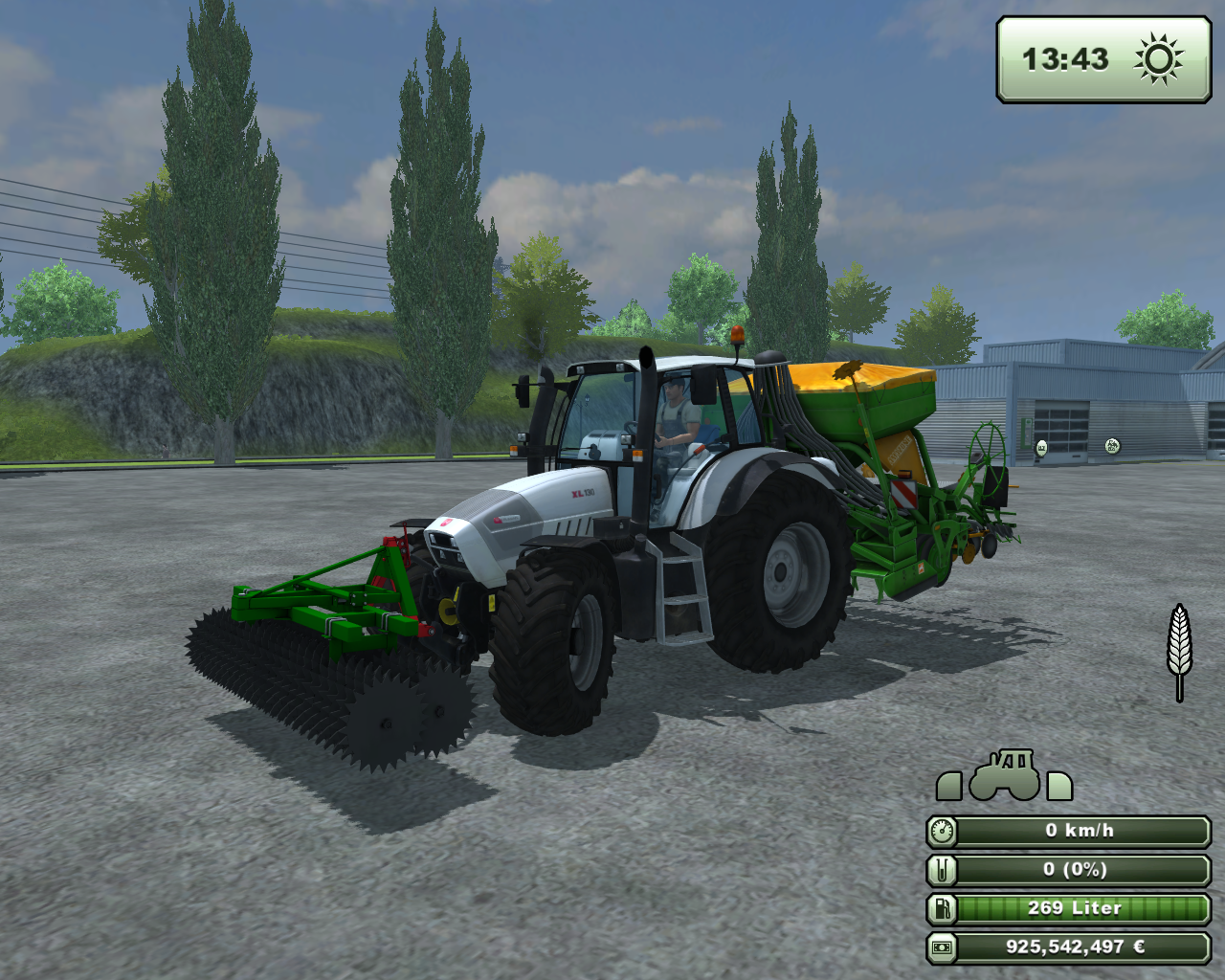 Fliegl 3m front packer - Thumbnail 1