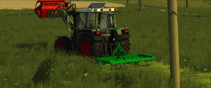 Sonstige Anbaugeräte Wiesenstriegel  Landwirtschafts Simulator mod