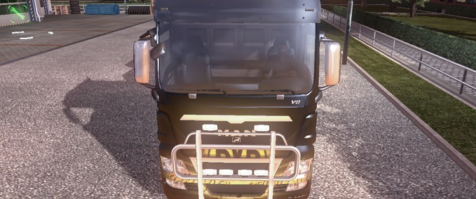 Trucks Dortmund Skin für den MAN  Eurotruck Simulator mod
