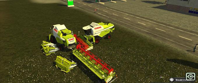 Claas Tucano complete Package Mod Image
