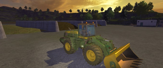 John Deere JD Radlader Landwirtschafts Simulator mod