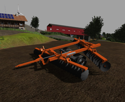 Allis Chalmers Offset Disk Harrow - Thumbnail 1
