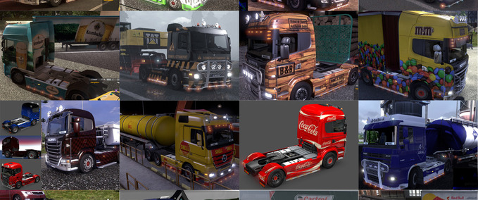 Trucks mppp textures Eurotruck Simulator mod