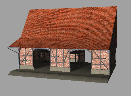 Timbered barn - Thumbnail 1