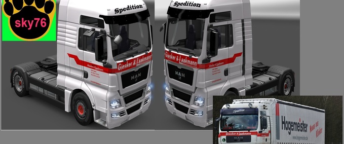 Trucks Giesker  Laakmann Eurotruck Simulator mod