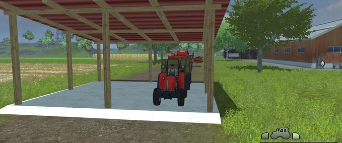 Platzierbare Objekte Kleiner Unterstand Landwirtschafts Simulator mod