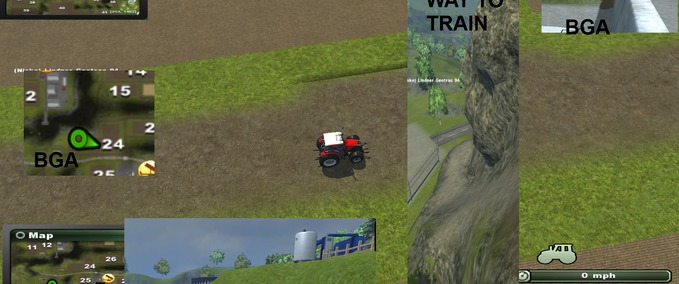 Maps overgaard Landwirtschafts Simulator mod