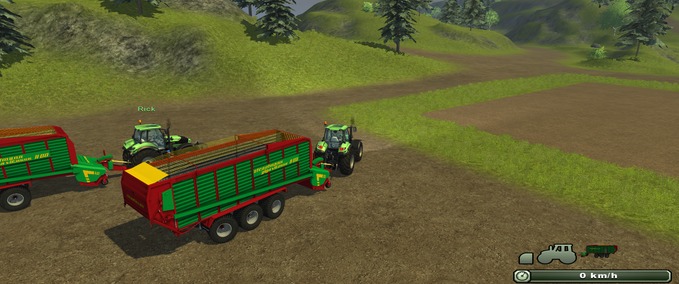 Ladewagen Strautmann Giga Vitesse  II DO Landwirtschafts Simulator mod