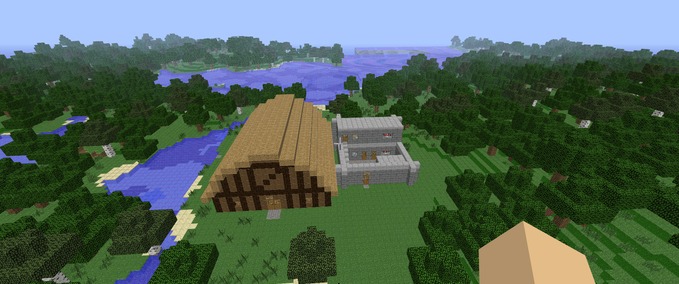 Maps Alte Häuser 1 1 nachgebaut Minecraft mod