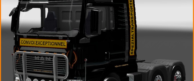 Trucks MAN Schwerlastskin Taurus Eurotruck Simulator mod