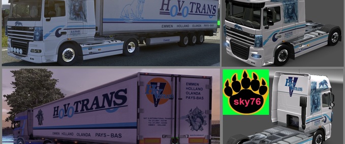 Trucks Hovotrans Pack Eurotruck Simulator mod