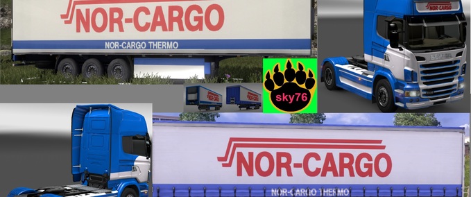 Trucks NOR CARGO Eurotruck Simulator mod