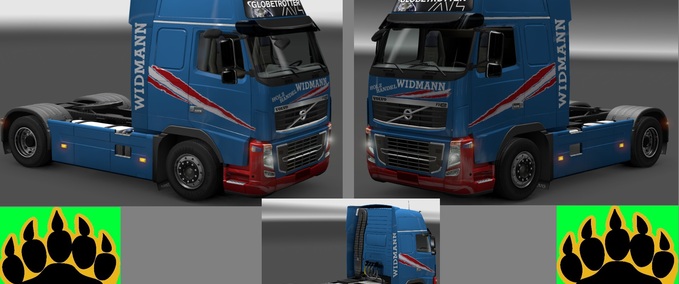 Trucks VOLVO Widmann Eurotruck Simulator mod