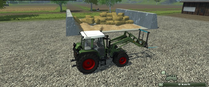 Gebäude mit Funktion Stroh und Ballenverkauf Landwirtschafts Simulator mod