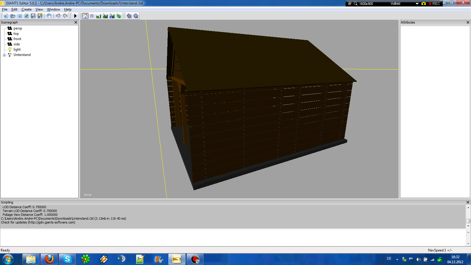 Wooden shelter - Thumbnail 1