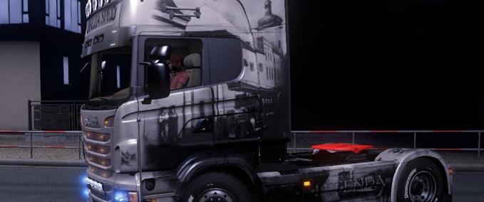 Skins Dalija Sped Scania Eurotruck Simulator mod