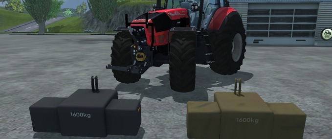 Gewichte FieldStar W1600  Landwirtschafts Simulator mod