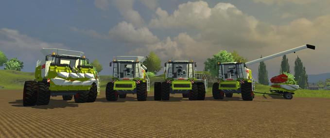 Claas Lexion770 complete Package Mod Image