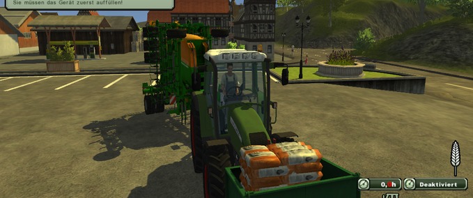 Sonstige Anbaugeräte Seeding Heckcontainer  Landwirtschafts Simulator mod