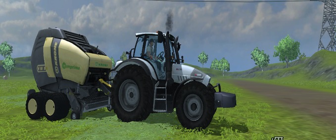 Pressen Krone Comprima V180 BB Landwirtschafts Simulator mod