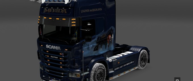 Skins Merida Skin für Scania R Eurotruck Simulator mod
