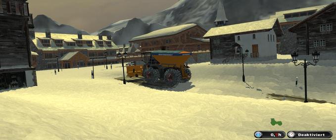 Claas Claas3800 SaddleTrac Winter und Kommunal Landwirtschafts Simulator mod